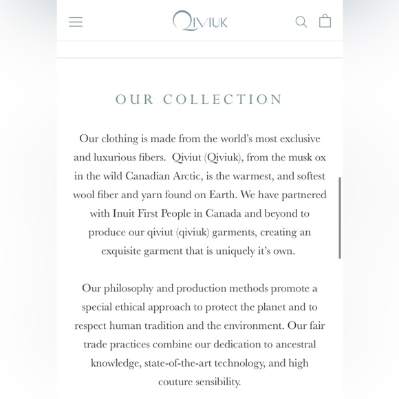 Couture luxury handknit dress made from world’s most exclusive fibre, Qiviuk. - Picture 10 of 13